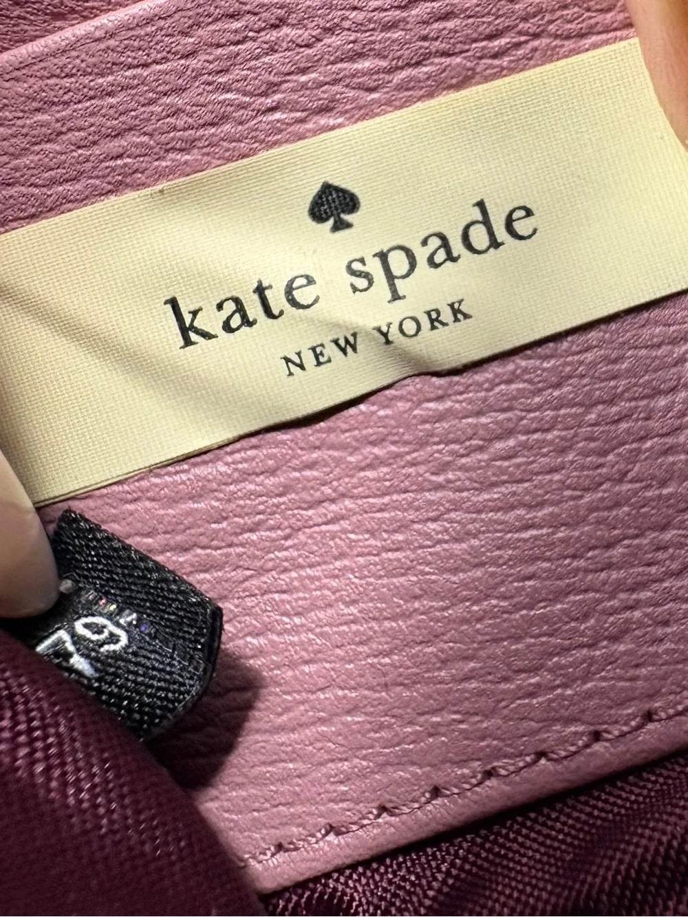 Kate Spade New York Hayes Street Bow Crossbody Wallet-On-Chain Pink